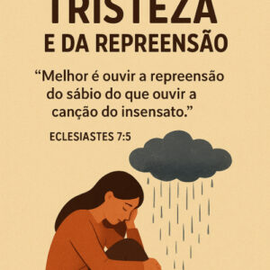 O Valor da Tristeza e da Repreensão