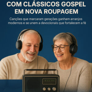 Rádio Play Tamoios encanta público 50+ com clássicos gospel em nova roupagem