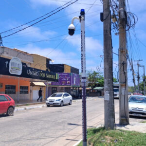 Pólo Gastronômico de Tamoios instala câmera de segurança e reforça proteção para comerciantes e consumidores