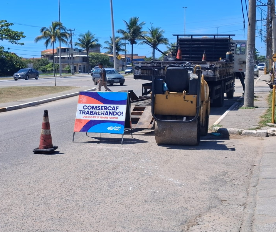 Operação Tapa-Buraco avança na Avenida Independência em Tamoios