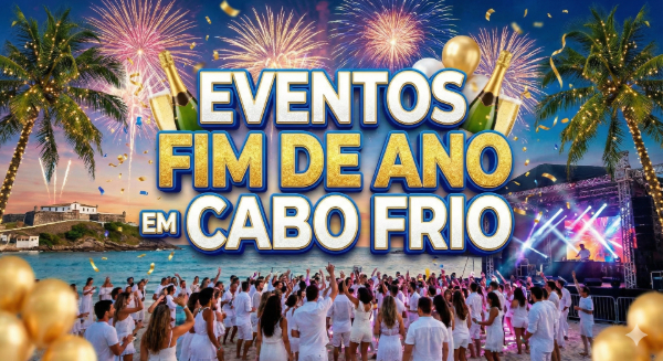 Prefeitura de Cabo Frio divulga programação oficial de fim de ano com shows em Tamoios e na Praia do Forte