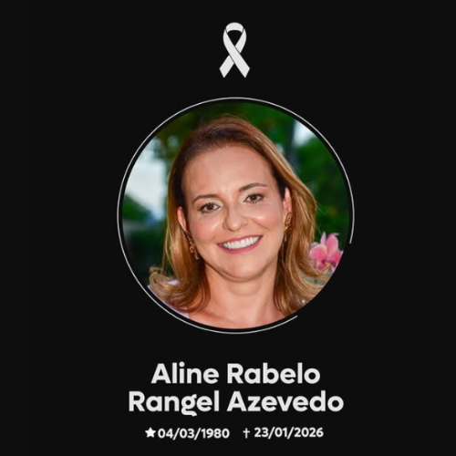 Prefeitura de Cabo Frio decreta luto oficial pela morte da primeira-dama Aline Rabelo