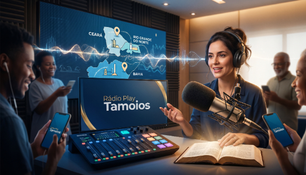 Rádio Play Tamoios Cresce em Audiência e Fortalece a Mensagem da Fé Reformada no Nordeste